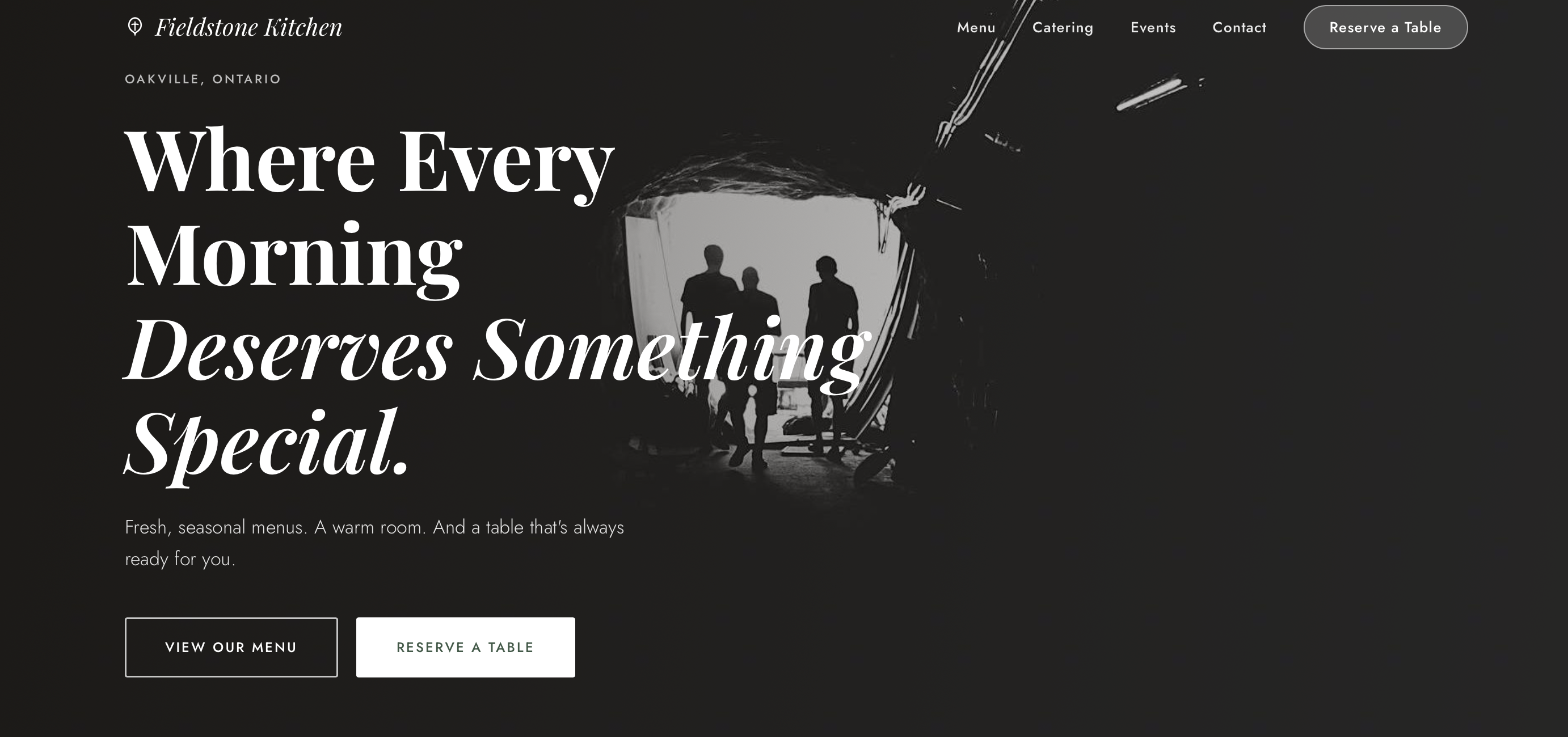 Fieldstone Kitchen — Home page