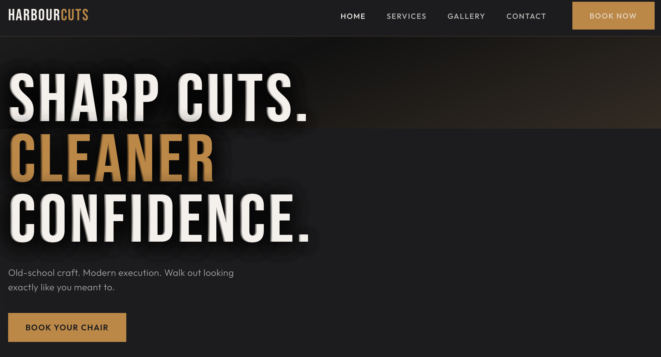 Harbour Cuts — Home page